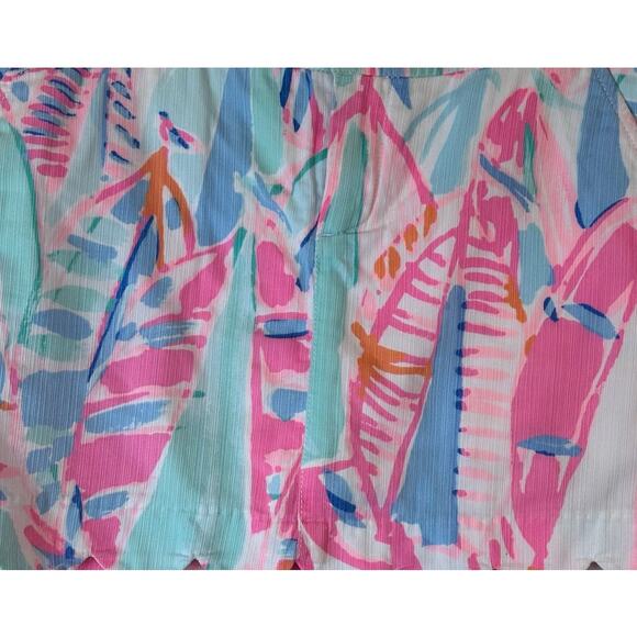 Lilly Pulitzer Colette Scallop Hem Skort Size 00 EUC Sailbooat Novelty Pattern - Picture 3 of 10